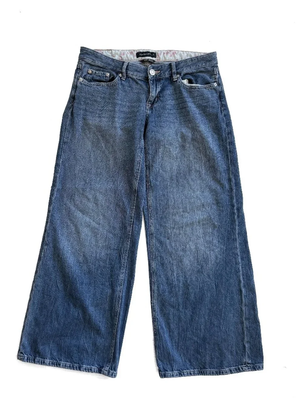 Aeropostale Super Low-Rise Ultra Wide Leg Jean - Picture 2 of 7
